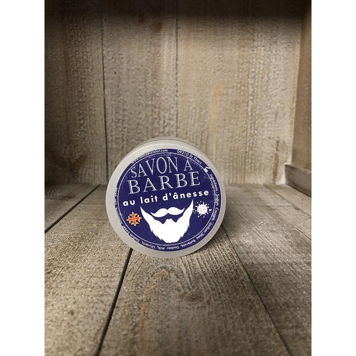 SAVON A BARBE AU LAIT D’ÂNESSE